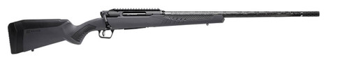Savage Arms 57900 Impulse Mountain Hunter 28 Nosler 21 24 Threaded Proof Research Carbon Fiber Barrel Gray AccuStock with Black Rubber Cheek Piece and Grips UPC: 011356579003