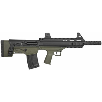 American Tactical ATIG12BDG Bulldog  12 Gauge 3 18.50 51 Black Green Fixed Bullpup Stock UPC: 819644026693