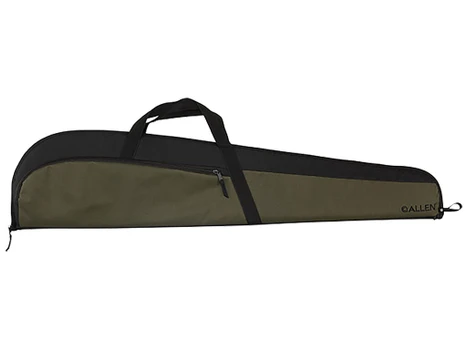 Allen 69346 Powell Rifle Case 46" Green w/Black Trim 600D Polyester, Foam Padding, Large Accessory Pocket & Lockable Zippers
