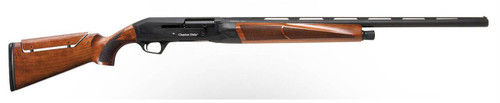 Charles Daly 930312 601 DPS 12 Gauge 3 41 30 Barrel Gloss Black Metal Finish Checkered Walnut Stock wAdjustable Comb  Forend Auto Ejection Includes 5 Choke Tubes UPC: 8053800943956