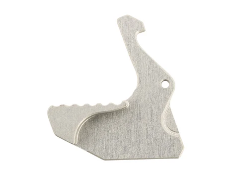 Rise Armament RA212GISLVR Extended Charging Handle Latch RA-212 Silver Aluminum fits Mil-Spec AR Charging Handles