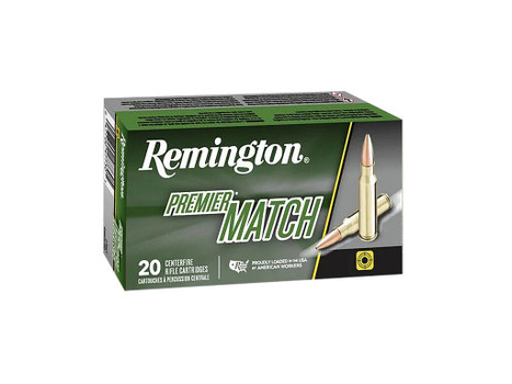 Remington Ammunition 26852 Premier Match 260Rem 140gr Sierra MatchKing BTHP 20 Per Box/10 Case