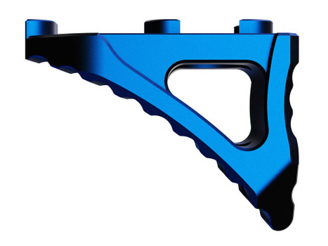Rise Armament RA030BLU Micro Hand Stop Skeletonized Patriot Blue Aluminum for M-LOK Handgaurd