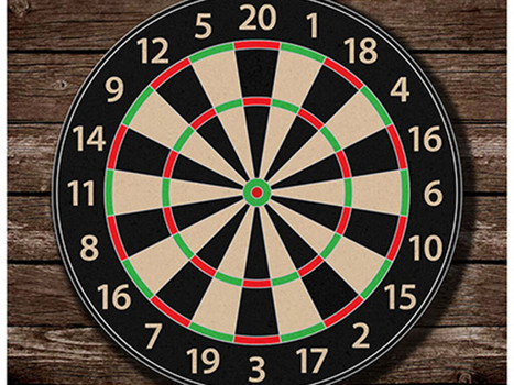 Action Target GSDARTS100 Entertainment Dart Board Paper Hanging 23" x 35" Multi-Color 100 Per Box