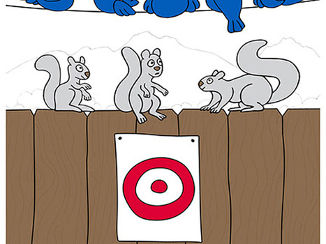 Action Target GSBKYARD100 Entertainment Animals/Cans/Target Paper Hanging 23" x 35" Multi-Color 100 Per Box