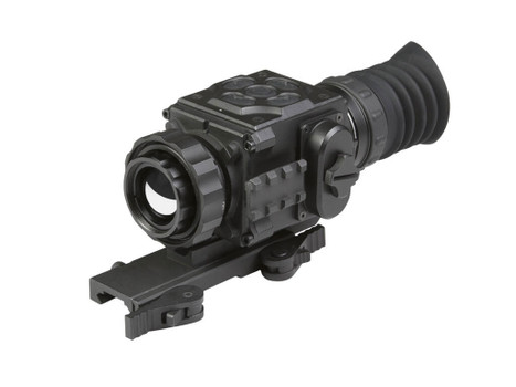 AGM Global Vision 3083455004SE21 Secutor TS25-384 Thermal Rifle Scope Black 1.2x 25mm Multi Reticle 384x288, 50Hz Resolution Zoom Digital 1x/2x/4x/PIP Features Rangefinder
