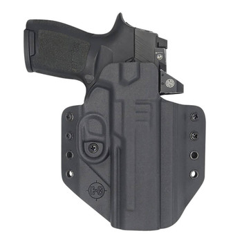 CG Holsters 0280100 Covert  OWB Black Kydex Belt Loop Fits Sig P320 M17X5 Right Hand UPC: 840339702806 CG Holsters 0280100 Covert  OWB Black Kydex Belt Loop Fits Sig P320 M17X5 Right Hand UPC: 840339702806