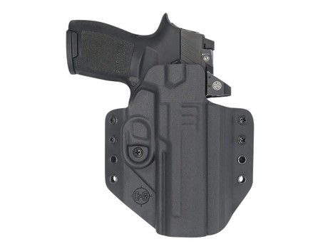C&G Holsters 0286100 Covert OWB Black Kydex Fits Sig P320 Right Hand