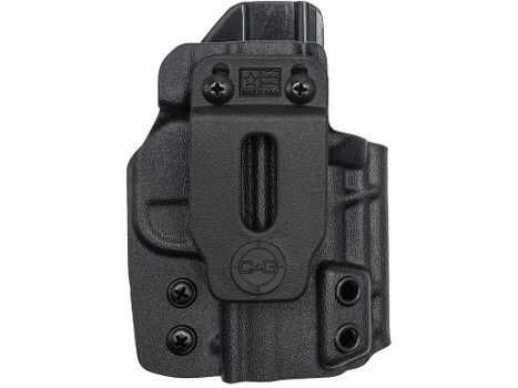 C&G Holsters 0952100 Covert IWB Black Kydex Belt Clip Fits Springfield Hellcat Right Hand