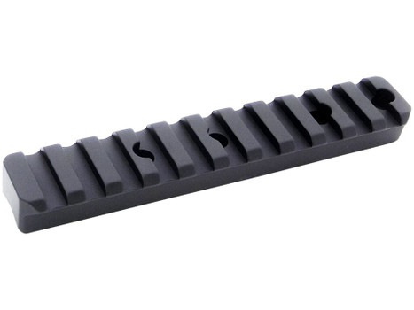 Talley P00252751 Picatinny Rail Black Anodized Aluminum Traditions Break Action Muzzleloaders/Traditions NitroFire Break Action