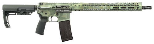 Black Rain Ordnance  Spec15  5.56x45mm NATO 16 301 Jungle Camo Cerakote Black MFT Minimalist Stock  Grip UPC: 697067863060