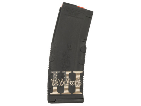 Black Rain Ordnance MAG303PERCENT Magazine 30rd 223 Rem/5.56 NATO We The People Engraving Fits AR-15 Platform