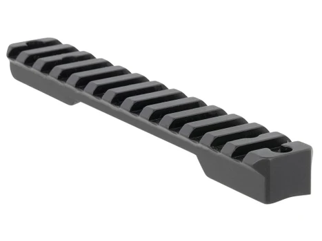 Talley PSM258779 Fierce Rivalry Picatinny Rail Black Anodized Short Action 20 MOA