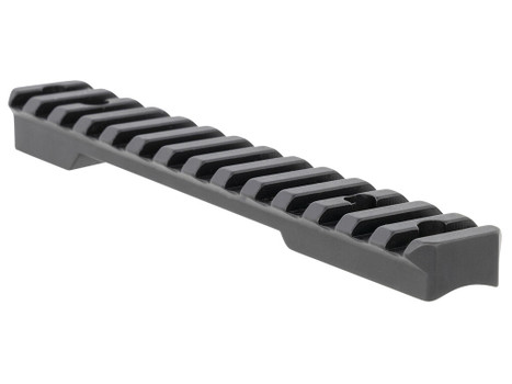 Talley PSM258763 Fierce Picatinny Rail Black Anodized Short Action 20 MOA