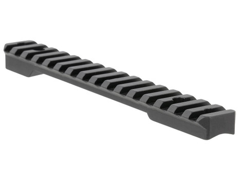 Talley PLM258763 Fierce Picatinny Rail Black Anodized Long Action 20 MOA