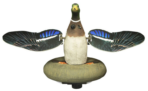 Higdon Outdoors 53077 XS Splashing Flasher  Mallard Drake Species Multi Color Features BuiltIn Timer UPC: 710617530776