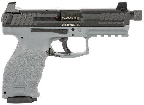 HK 81000786 VP9 Tactical Optic Ready 9mm Luger 4.70 TB 171 Gray Finish Frame with Black Steel with Optics Cut Slide Polymer Grip Picatinny Rail  Night Sights Includes 3 Mags UPC: 642230263901