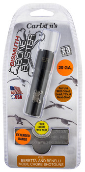 Carlsons Choke Tubes 09215 Bismuth Bone Buster BenelliBeretta MobilChoke 20 Gauge Extended Range 174 Stainless Steel UPC: 723189092153