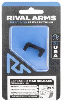 Rival Arms RA72S001A Magazine Release  Sig P320 Extended Black Aluminum UPC: 788130030349