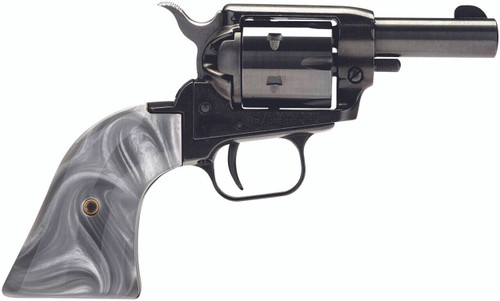 Heritage Mfg BK22B3GPRL Barkeep  22 LR 6 Shot 3 Black Oxide Steel Barrel Black Oxide Zinc Alloy Frame Black Oxide Cylinder Gray Pearl Grip Manual Safety Exposed Hammer UPC: 727962704691