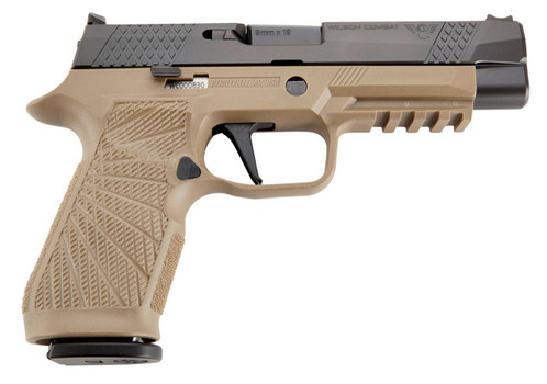 WILSON P320F CRV 4.7" 9MM 17RD TAN UPC: 810025503420