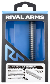 Rival Arms RARA50S301S Guide Rod Assembly Guide Rod Assembly Stainless Steel for Sig P320 Carry UPC: 788130031742