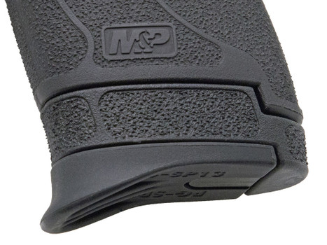 Pearce Grip PGSP13 Grip Extension Black Textured Polymer, Fits 13rd/15rd Mags for S&W Equalizer & M&P Shield Plus