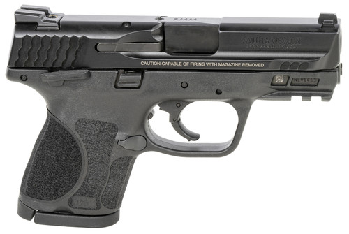 Smith  Wesson 13600 MP M2.0 wRange Bag SubCompact Frame 9mm Luger 121 3.60 Black Armornite Stainless Steel Barrel  Serrated Slide Black Polymer Frame wPicatinny Rail Thumb Safety UPC: 022188890044
