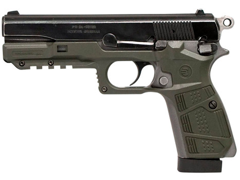 Recover Tactical HPC03 Grip & Rail System OD Green Polymer Picatinny for Browning Hi-Power