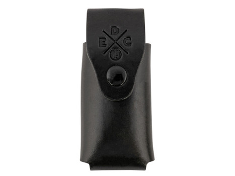 1791 Gunleather HDESSLSBLKA EDC Heavy Duty Easy Slide OWB Black Leather Belt Slide Ambidextrous