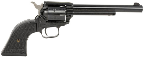 Heritage Mfg RR22B6PGHOL Rough Rider  22 LR 6 Shot 6.50 Black Oxide Steel Barrel Black Oxide Zinc Alloy Frame Black Oxide Cylinder Black Polymer Grip Exposed Hammer UPC: 727962709276