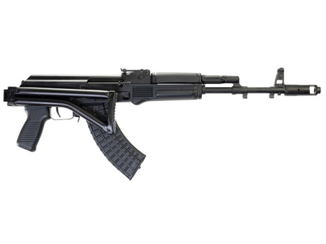 Arsenal SAM7SF-84E SAM7SF 84E 7.62x39mm 10+1 16.33" Black Steel Threaded Barrel, Black Forged & Milled Aluminum Receiver, Black Synthetic Folding Right Side Stock, Black Polymer Grip