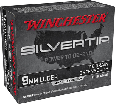 WIN SILVERTIP 9MM 115GR HP 20/200 UPC: 020892227736