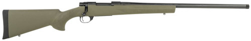 Howa HGR72503 M1500 HS Precision 6.5 Creedmoor Caliber with 41 Capacity 24 Threaded Heavy Barrel Blued Metal Finish  Green Fixed Hogue PillarBedded Overmolded Stock Right Hand Full Size UPC: 682146381672