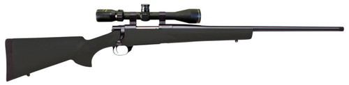 Howa HGP2270B M1500 Hogue 270 Win 51 22 Blued BarrelRec Black Fixed Hogue PillarBedded Overmolded Stock Includes Nikko Stirling 412x40mm Scope UPC: 682146398496