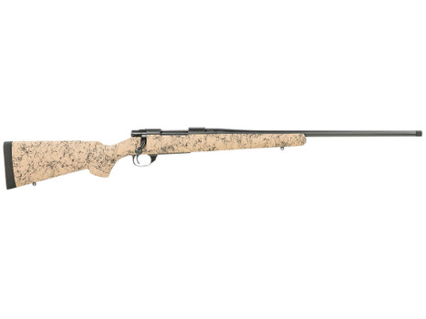 Howa HHS43164 M1500 HS Precision 308 Win 5+1 22" Threaded Barrel, Black Metal Finish, Tan Black Webbed Fixed HS Precision Stock