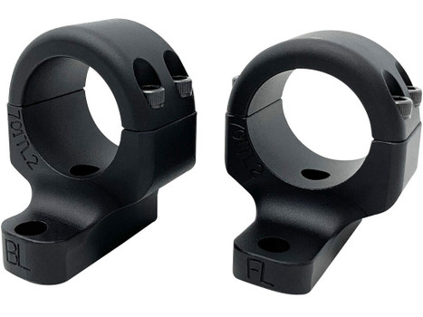 DNZ 701TL2 Game Reaper 2 Scope Mount/Ring Combo Matte Black 1" Howa