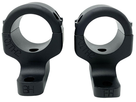 DNZ 701H2 Game Reaper 2 Scope Mount/Ring Combo Matte Black 1" Howa