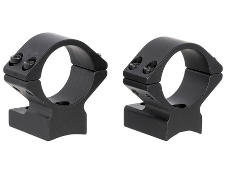 Talley 930765 Scope Mount/Ring Combo Black Aluminum 1" Tube Winchester XPR Low Rings 0 MOA