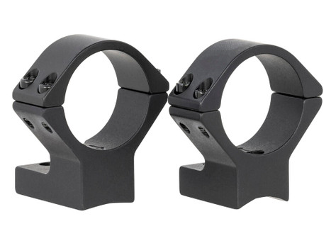 Talley 740700LM Scope Mount/Ring Combo Black Anodized 6061 T-6 Aluminum 30mm Tube Remington 700/721/722/725/40X Medium Rings Long Action 20 MOA