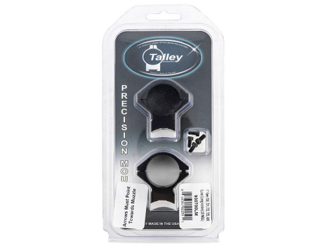 Talley 930700LM Scope Mount/Ring Combo Black Anodized Aluminum 1" Tube Remington 700/721/722/725/40X Low Rings Long Action 20 MOA