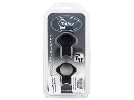 Talley 940700LM Scope Mount/Ring Combo Black Anodized Aluminum 1" Tube Remington 700/721/722/725/40X Medium Rings Long Action 20 MOA