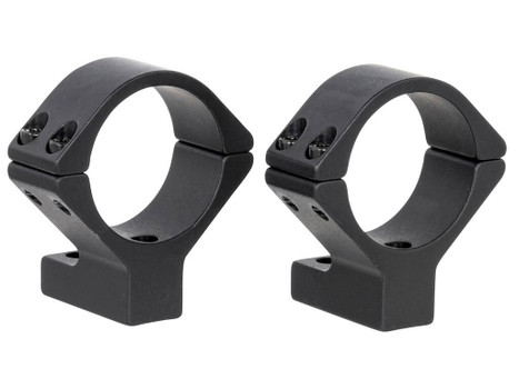 Talley 740759 Scope Mount/Ring Combo Black Anodized Aluminum 30mm Tube Tikka T1/T1X Medium Rings 0 MOA