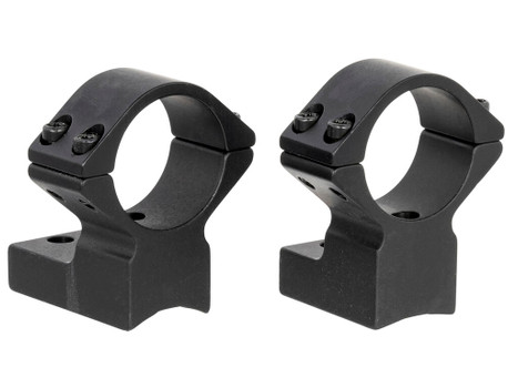 Talley 95X702 Scope Mount/Ring Combo Black Aluminum 1" Tube Winchester Model 70 High Rings 0 MOA