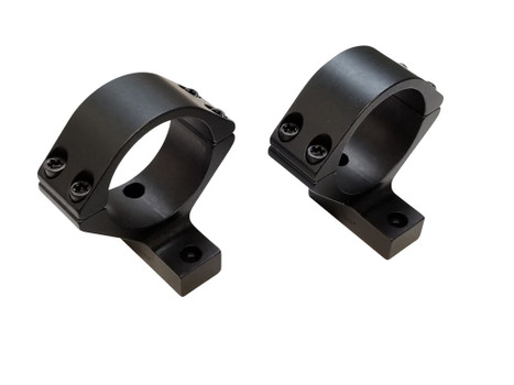 Talley B940719 Scope Mount/Ring Combo Black Aluminum 1" Tube Browning A-Bolt 3 Medium Rings Short/Long Action 0 MOA