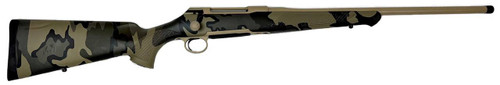 Sauer S1KVIAST65CT 100  6.5 Creedmoor 51 22 Threaded Barrel  Steel Receiver Tan Metal Finish KUIU Verde Camo Ergo MAX Synthetic Stock Adjustable SingleStage Trigger ThreePosition Safety UPC: 810496022604