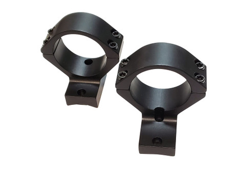 Talley 730700LM Scope Mount/Ring Combo Black Aluminum 30mm Tube Christensen Arms Ridgeline/Mesa Low Rings Long Action 20 MOA