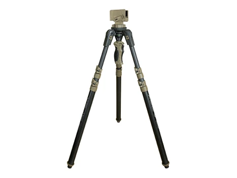Primos 65900 Trigger Stick Apex Tripod made of Aluminum with Carbon Fiber/Flat Dark Earth Accent Finish, 28"-62" Vertical Adjustment & Rubber Feet