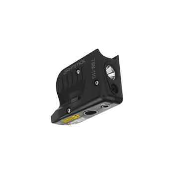 Nightstick TSM11G TSM11G Weapon Light wLaser Black Polymer Compatible wGlock 424343X48 Handgun 150 Lumens White LED BulbGreen Laser 104 Meters Beam UPC: 017398807654