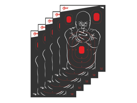EZ-Aim 15249 Splash Reactive Bad Guy Non-Adhesive 5 Pack